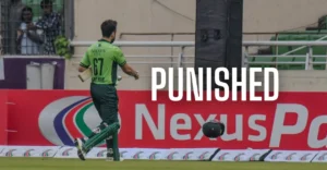 ICC punish Salman Agha for his furious reaction after the controversial run-out in BAN vs PAK 2nd ODI