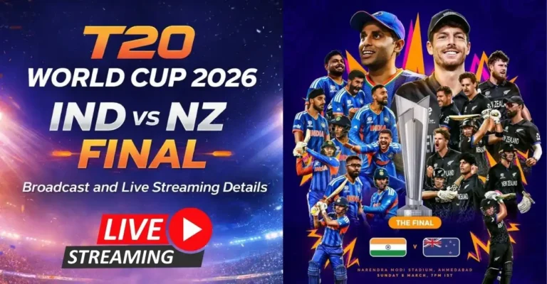 T20 World Cup 2026 Final: Broadcast, Live Streaming details: When and where to watch in India, Pakistan, USA, UK & other countries