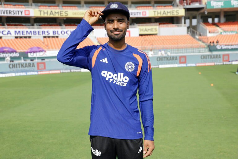 India bat first, Suthar gets maiden Test cap