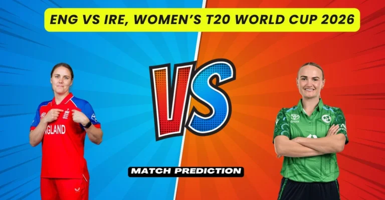 ENG-W vs IRE-W, Women’s T20 World Cup 2026, Match Prediction: Who will today’s game between England Women and Ireland Women?
