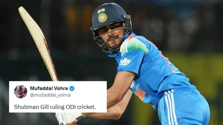 Fans go gaga as Shubman Gill’s commanding innings guides India to an easy win over Afghanistan in the first ODI
