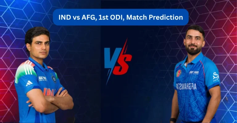IND vs AFG, 1st ODI, Match Prediction: Who will today’s game between India and Afghanistan?