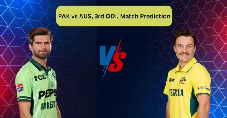 PAK vs AUS, 3rd ODI, Match Prediction: Who will today’s game between Pakistan and Australia?
