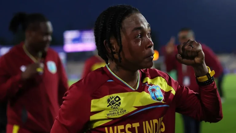 Shemaine Campbelle fiery knock powers West Indies to a thrilling win against New Zealand in Women’s T20 World Cup game