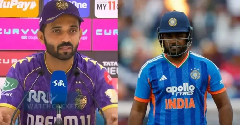Ajinkya Rahane shares heartfelt post for Sanju Samson after India omit him from Zimbabwe T20I squad