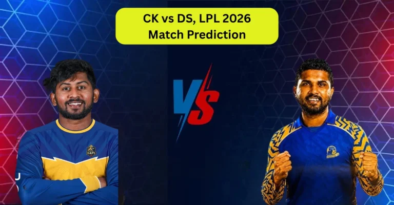 CK vs DS, LPL 2026, Match Prediction: Who will win today’s game between Colombo Kaps and Dambulla Sixers?
