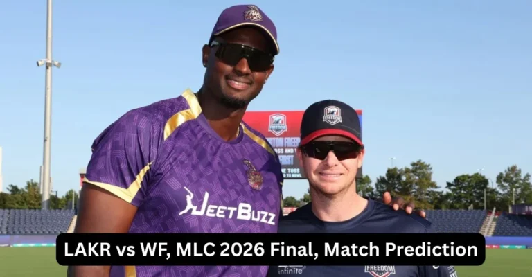 LAKR vs WF, MLC 2026 Final, Match Prediction: Who will win today’s game between Los Angeles Knight Riders and Washington Freedom?