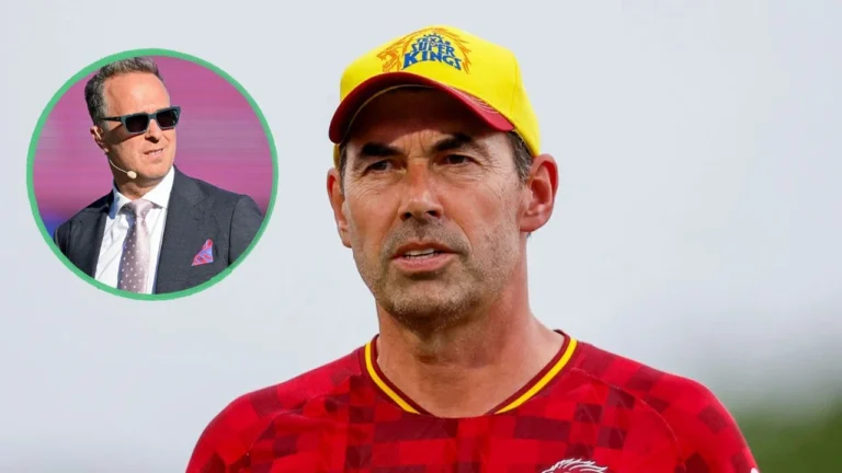 Michael Vaughan issues blunt warning to Stephen Fleming over England coaching role