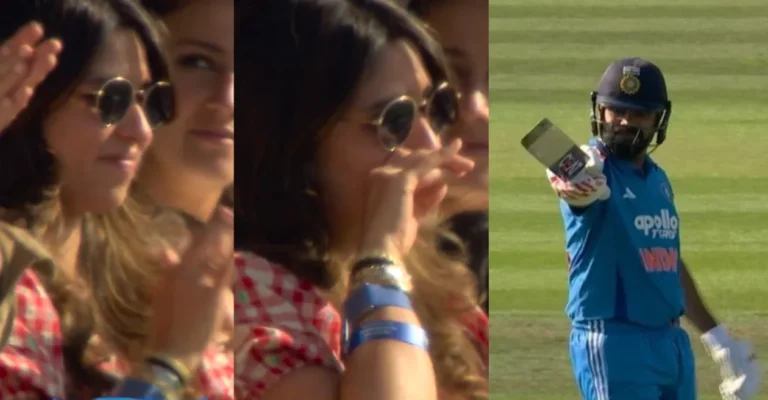 ENG vs IND [WATCH]: Ritika Sajdeh gets emotional after Rohit Sharma’s historic century at Lord’s in the 3rd ODI