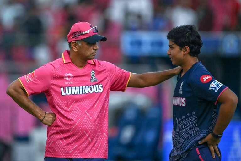 Dravid: Need players like Sooryavanshi to play all formats for Test cricket to grow