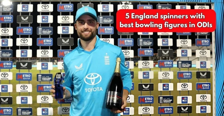 Top 5 England spinners with best bowling figures in ODIs ft. Will Jacks
