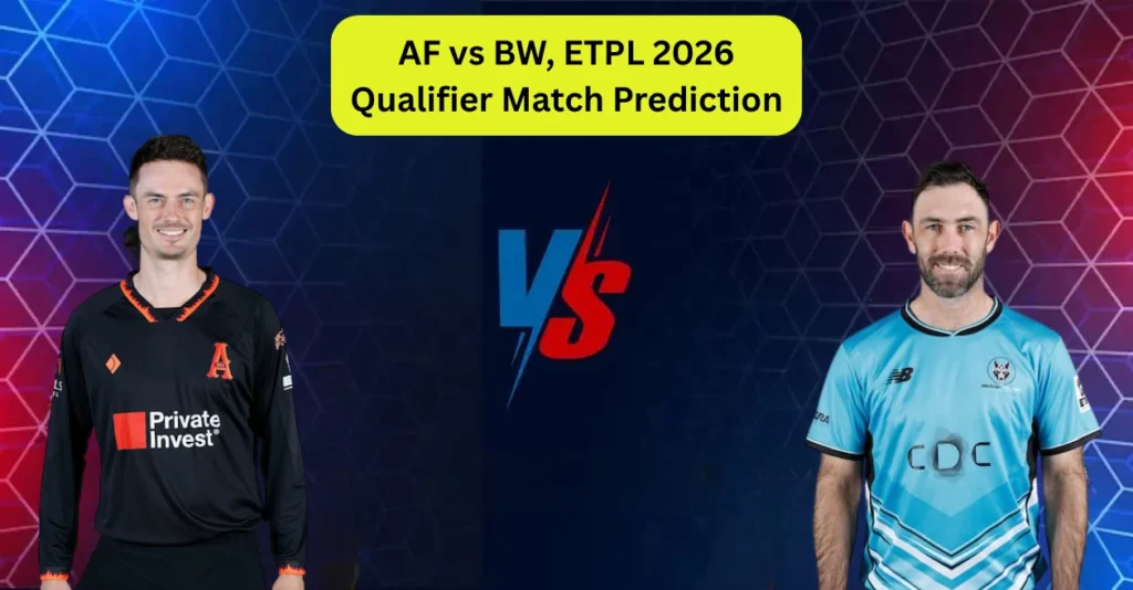 AF vs BW, ETPL 2026, Qualifier Match Prediction: Who will win today’s game between Amsterdam Flames and Belfast Wolves?