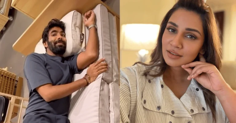 Asian Games 2026: Jasprit Bumrah gets custom pillow in Japan; wife Sanjana Ganesan steals the show with epic reaction