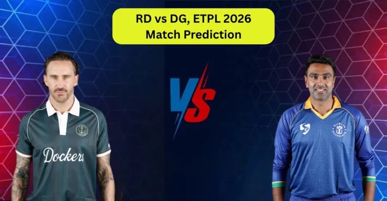 RD vs DG, ETPL 2026, Match Prediction: Who will win today’s game between Rotterdam Dockers and Dublin Guardians?
