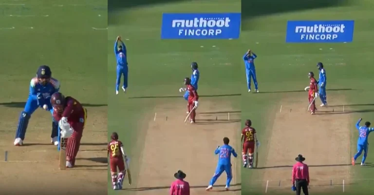 WATCH: Rohit Sharma takes a superb catch to dismiss Jewel Andrew in IND vs WI 1st ODI