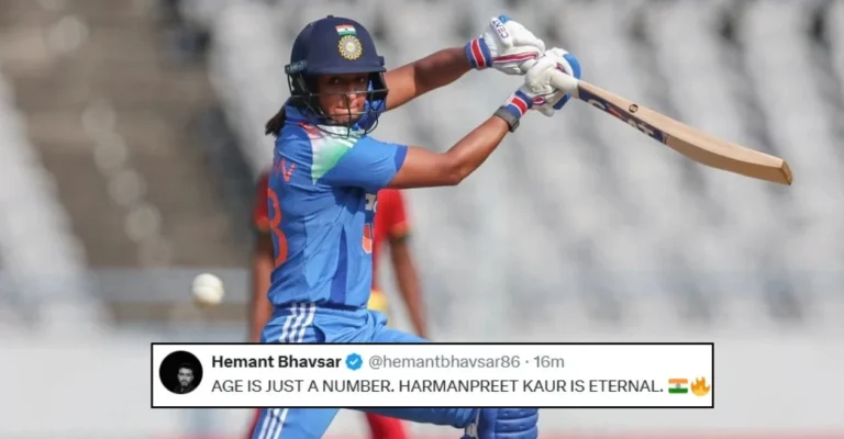 Fans go wild as Harmanpreet Kaur lights up Vadodara with stunning century in IND vs ZIM 2nd Women’s ODI