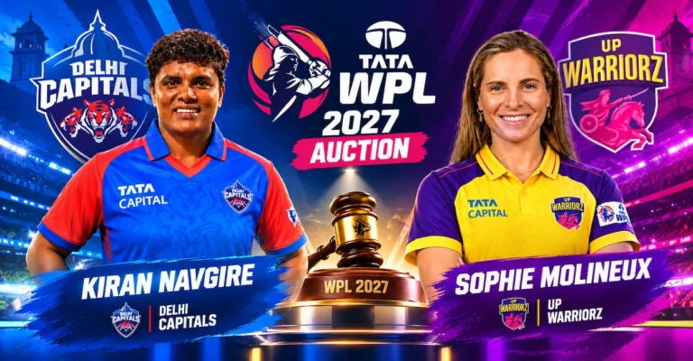 WPL 2027 auction: Full list of sold players with their prices ft. Sophie Molineux, Kiran Navgire